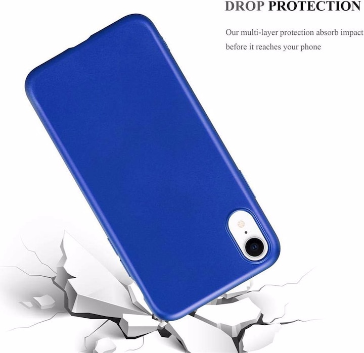 Produktbild Cadorabo TPU Matt Metallic Cover (Apple iPhone XR)