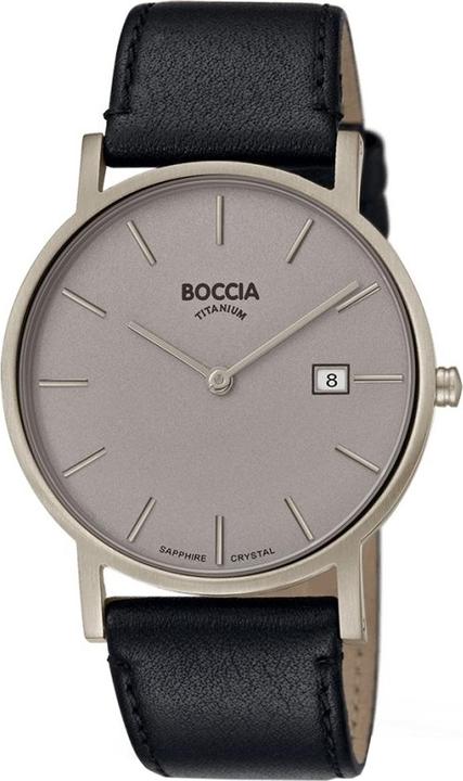 Immagine prodotto Boccia 3637-01 Orologio da uomo in titanio 37mm 5ATM (Orologio da polso analogico, 37 mm)