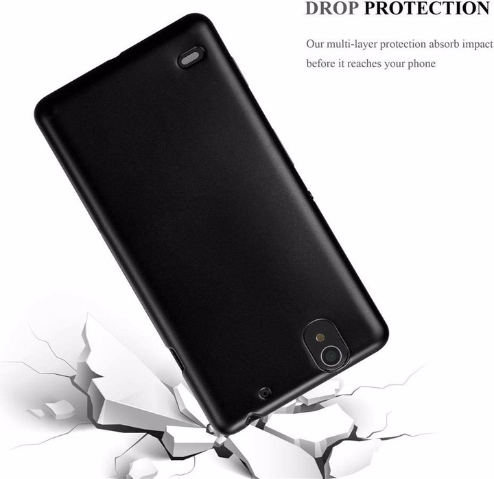 Produktbild Cadorabo TPU Matt Metallic Cover (Sony Xperia C4)