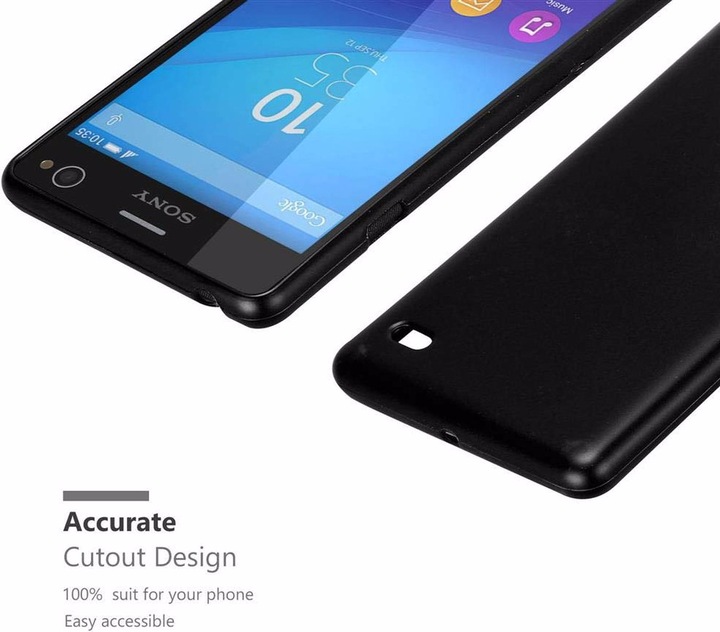 Produktbild Cadorabo TPU Matt Metallic Cover (Sony Xperia C4)