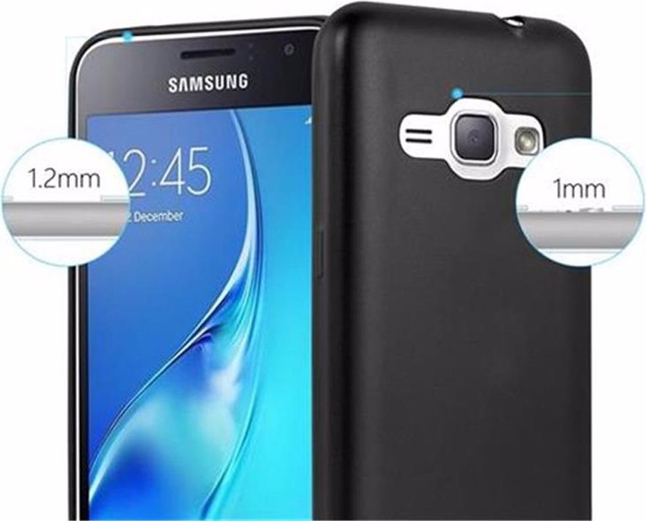 Produktbild Cadorabo TPU Matt Metallic Cover (Samsung Galaxy J1 (2016))