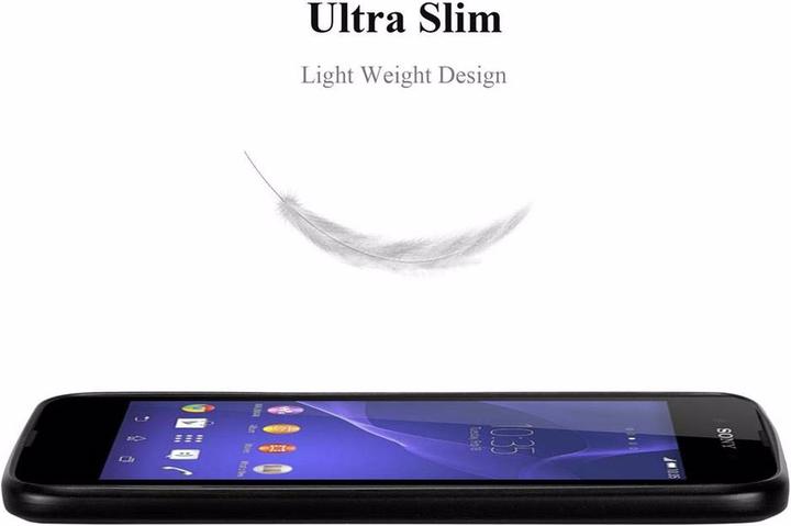 Actual product image Cadorabo TPU Matt Metallic Cover (Sony Xperia E3)