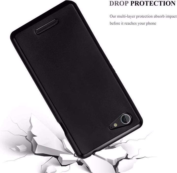 Actual product image Cadorabo TPU Matt Metallic Cover (Sony Xperia E3)