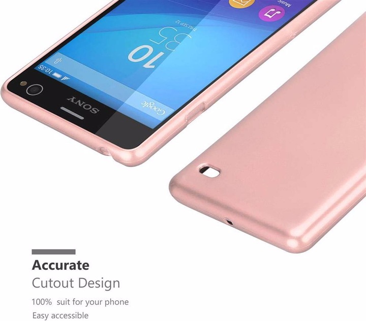 Produktbild Cadorabo TPU Matt Metallic Cover (Sony Xperia C4)