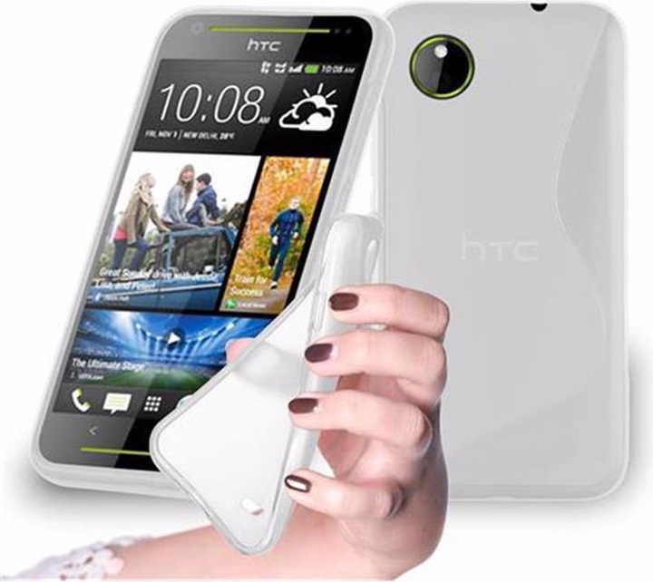 Actual product image Cadorabo TPU S-Line Cover (HTC Desire 700)