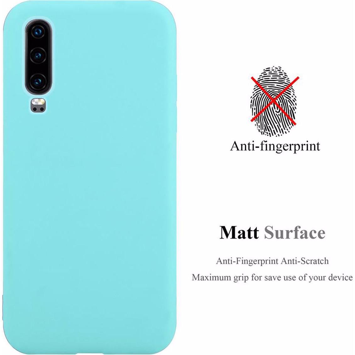 Thumbnail - Cadorabo TPU Candy Cover (Huawei P30), Smartphone Hülle, Blau