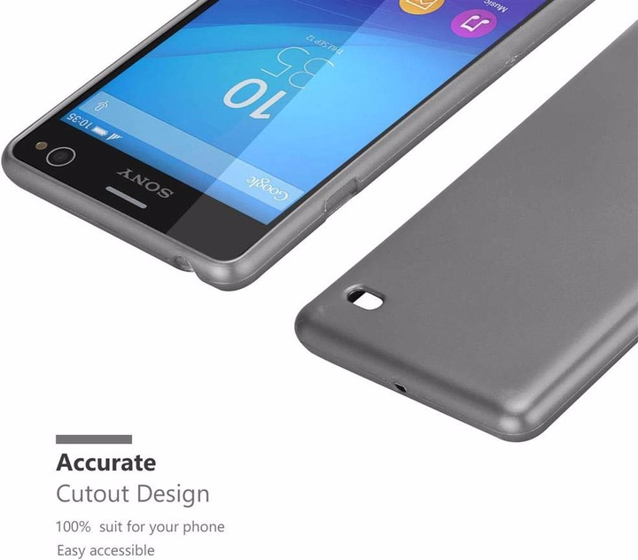 Produktbild Cadorabo TPU Matt Metallic Cover (Sony Xperia C4)