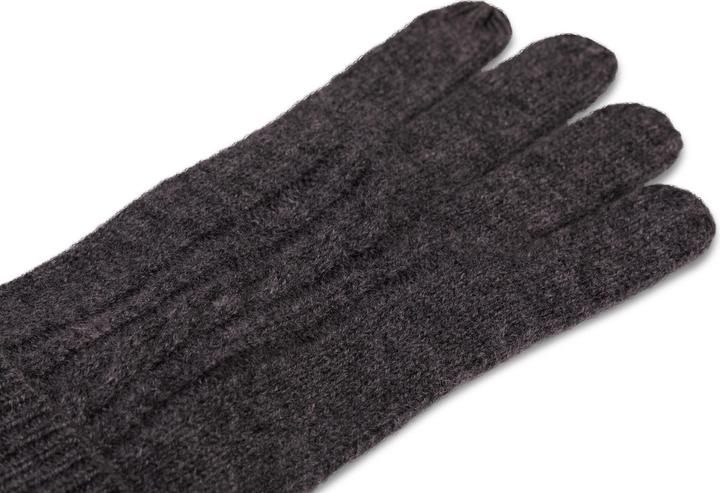 Produktbild Cash-Mere Kaschmir Handschuhe mit Zopfmuster (XL)