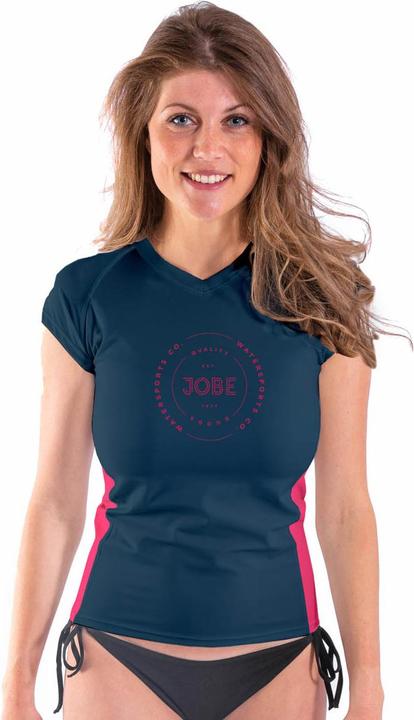 Immagine prodotto Jobe Rash Guard S/S Wmn Con Scollo A V Blu Notte (XS)