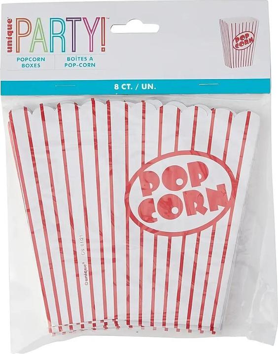 Image du produit Unique Boîte à pop- corn (8x)