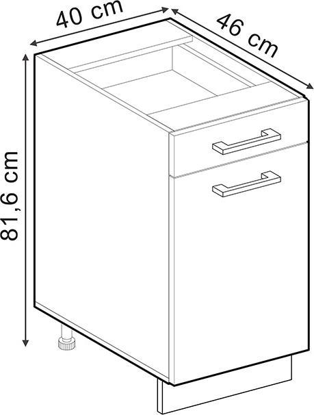 Immagine prodotto Vicco R-Line (40 x 46 x 81,5 cm)
