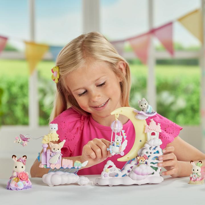 Produktbild Sylvanian Families Magisches Luftschiff mit Figur