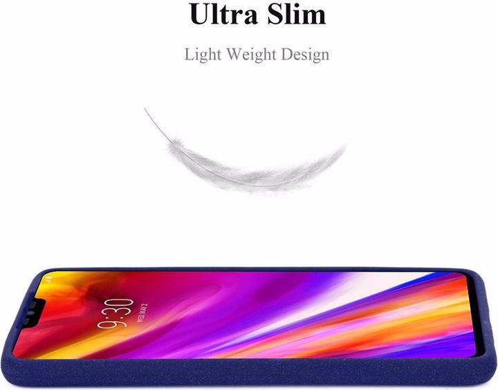 Actual product image Cadorabo TPU Frosted Cover (G7 ThinQ, LG G7 Fit, OnePlus X)