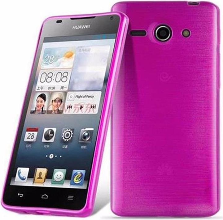 Image du produit Cadorabo Couverture TPU brossé (Huawei Ascend G525, Huawei Ascend G520, Huawei Ascend G510)