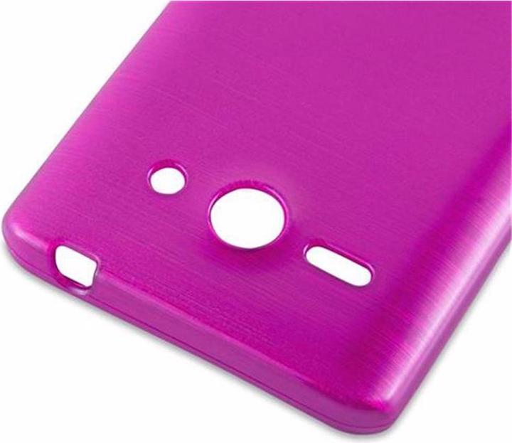 Image du produit Cadorabo Couverture TPU brossé (Huawei Ascend G525, Huawei Ascend G520, Huawei Ascend G510)