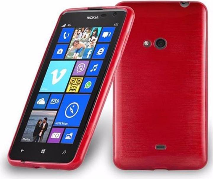 Actual product image Cadorabo TPU Brushed Cover (Nokia Lumia 625)