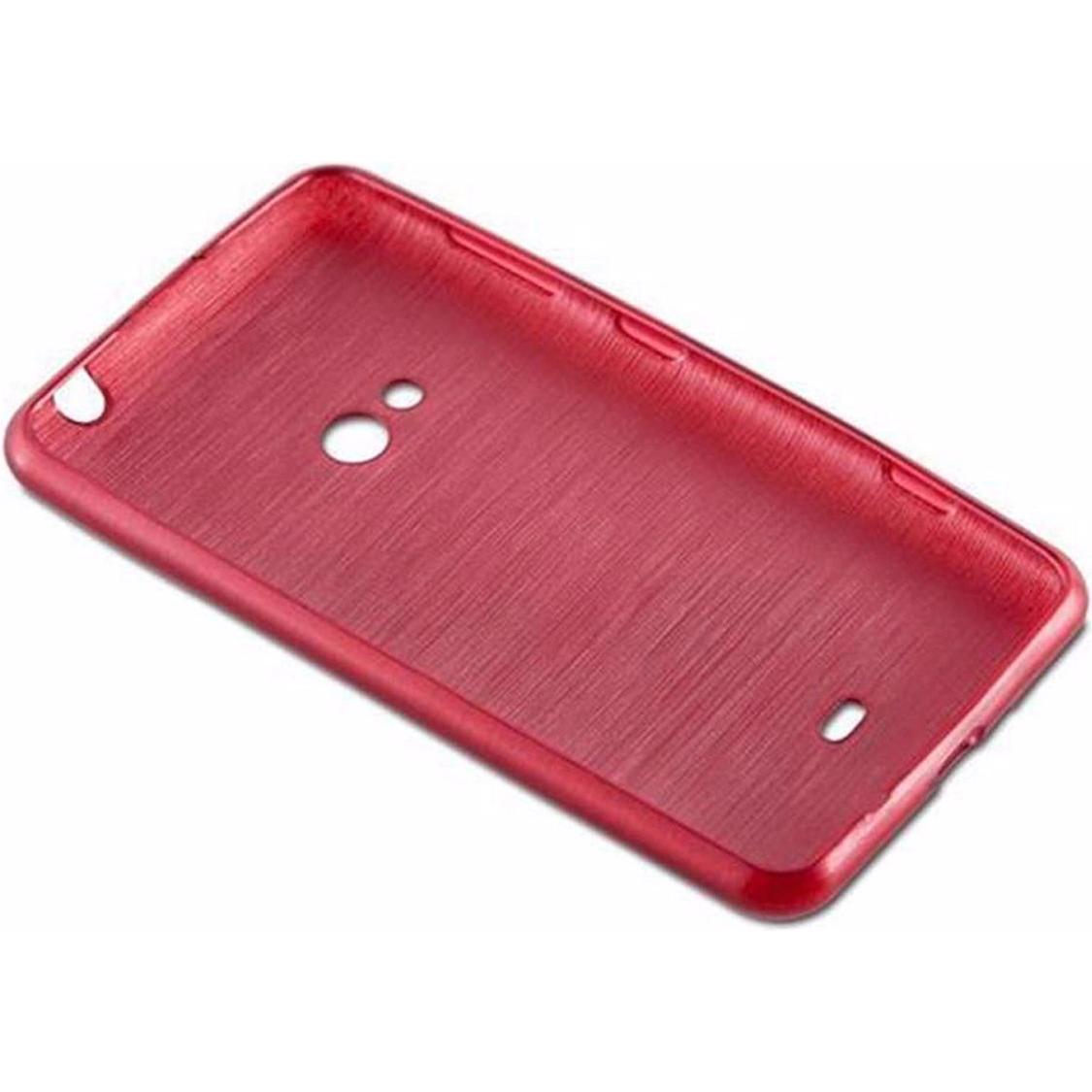 Thumbnail - Cadorabo TPU Brushed Cover (Nokia Lumia 625), Smartphone Hülle, Rot