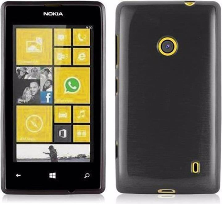 Image du produit Cadorabo Couverture TPU brossé (Nokia Lumia 525)