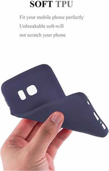Produktbild Cadorabo TPU Frosted Cover (Samsung Galaxy S6 Edge)