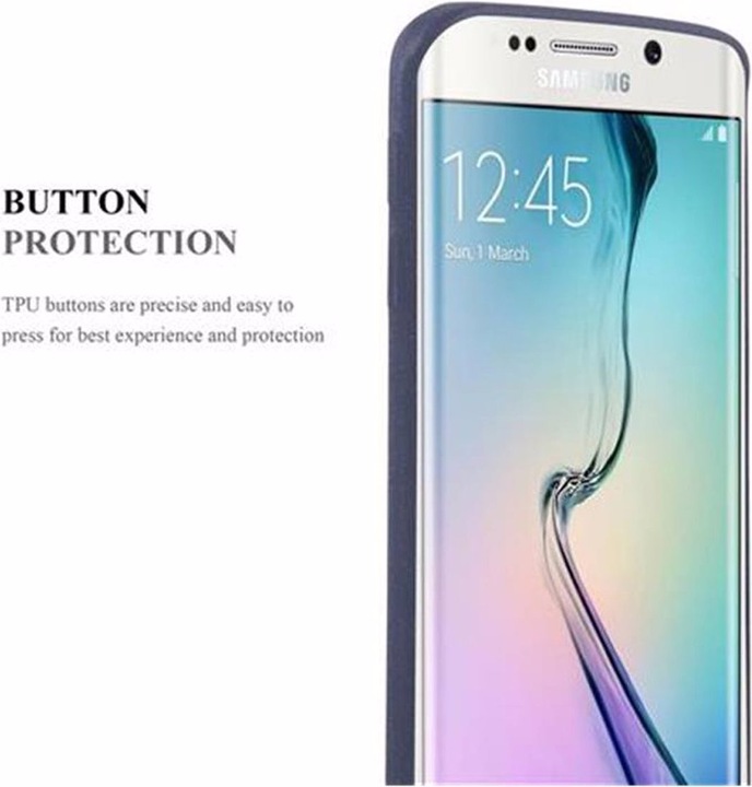 Produktbild Cadorabo TPU Frosted Cover (Samsung Galaxy S6 Edge)