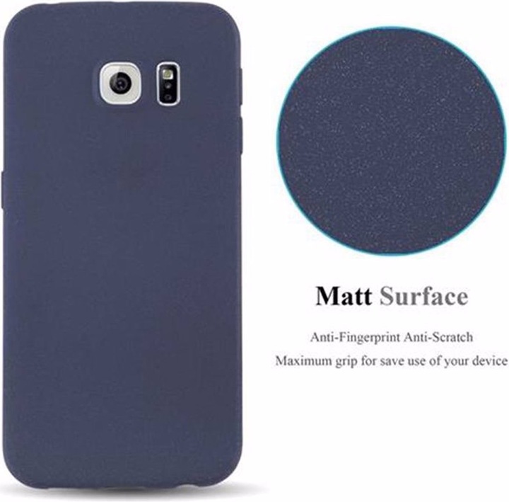 Produktbild Cadorabo TPU Frosted Cover (Samsung Galaxy S6 Edge)