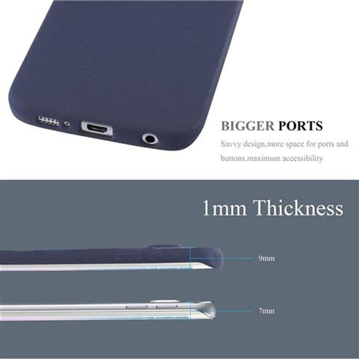 Produktbild Cadorabo TPU Frosted Cover (Samsung Galaxy S6 Edge)