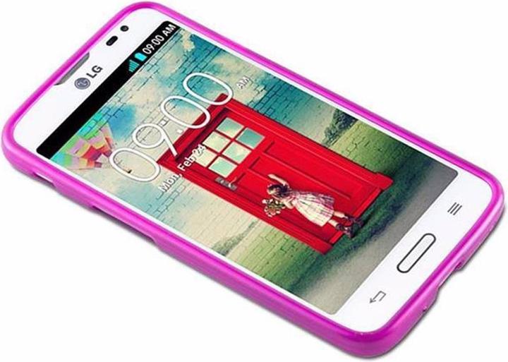 Image du produit Cadorabo Couverture TPU brossé (LG L70)