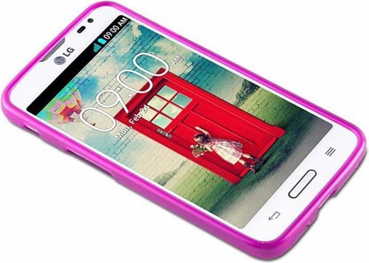Produktbild Cadorabo TPU Brushed Cover (LG L70)