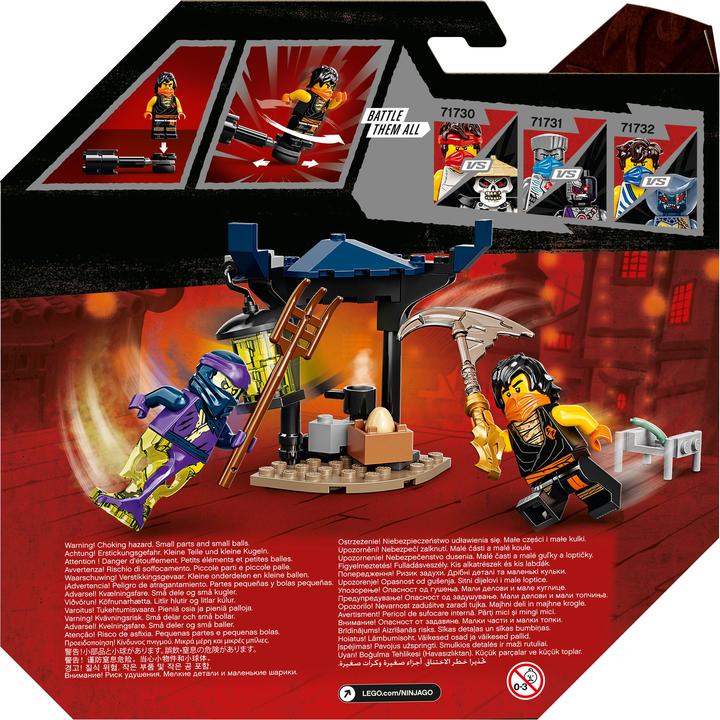 Produktbild LEGO Kampfset: Cole vs. Geisterkämpfer (71733, LEGO Ninjago)