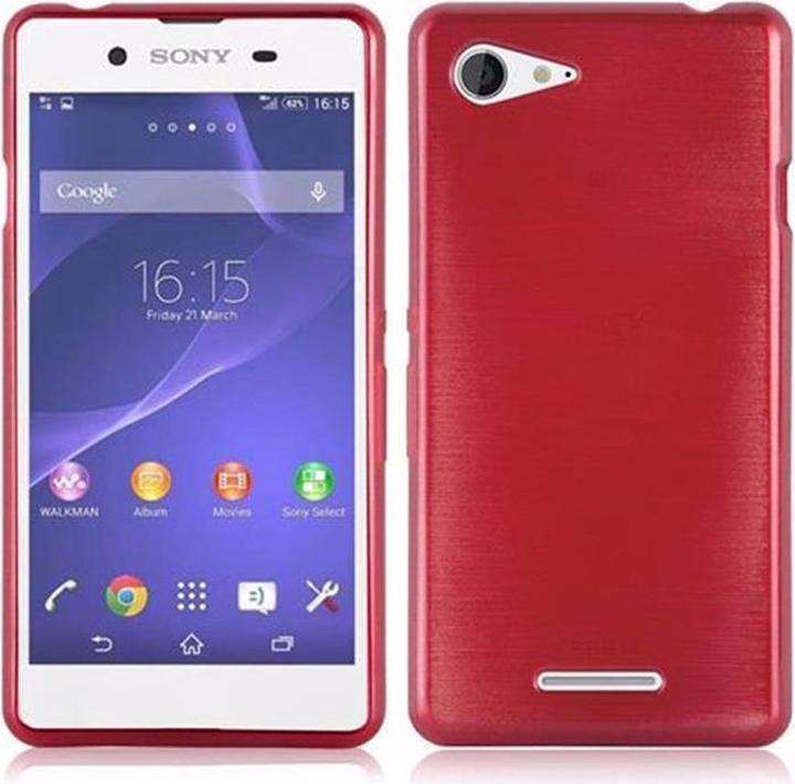 Image du produit Cadorabo Couverture TPU brossé (Sony Xperia E3)