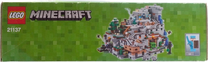 Image du produit LEGO La grotte de la montagne (21137, LEGO Minecraft)