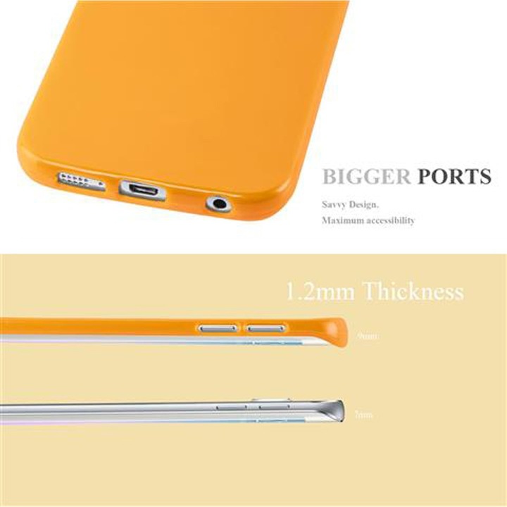 Actual product image Cadorabo TPU Jelly Cover (Samsung Galaxy S6 Edge)
