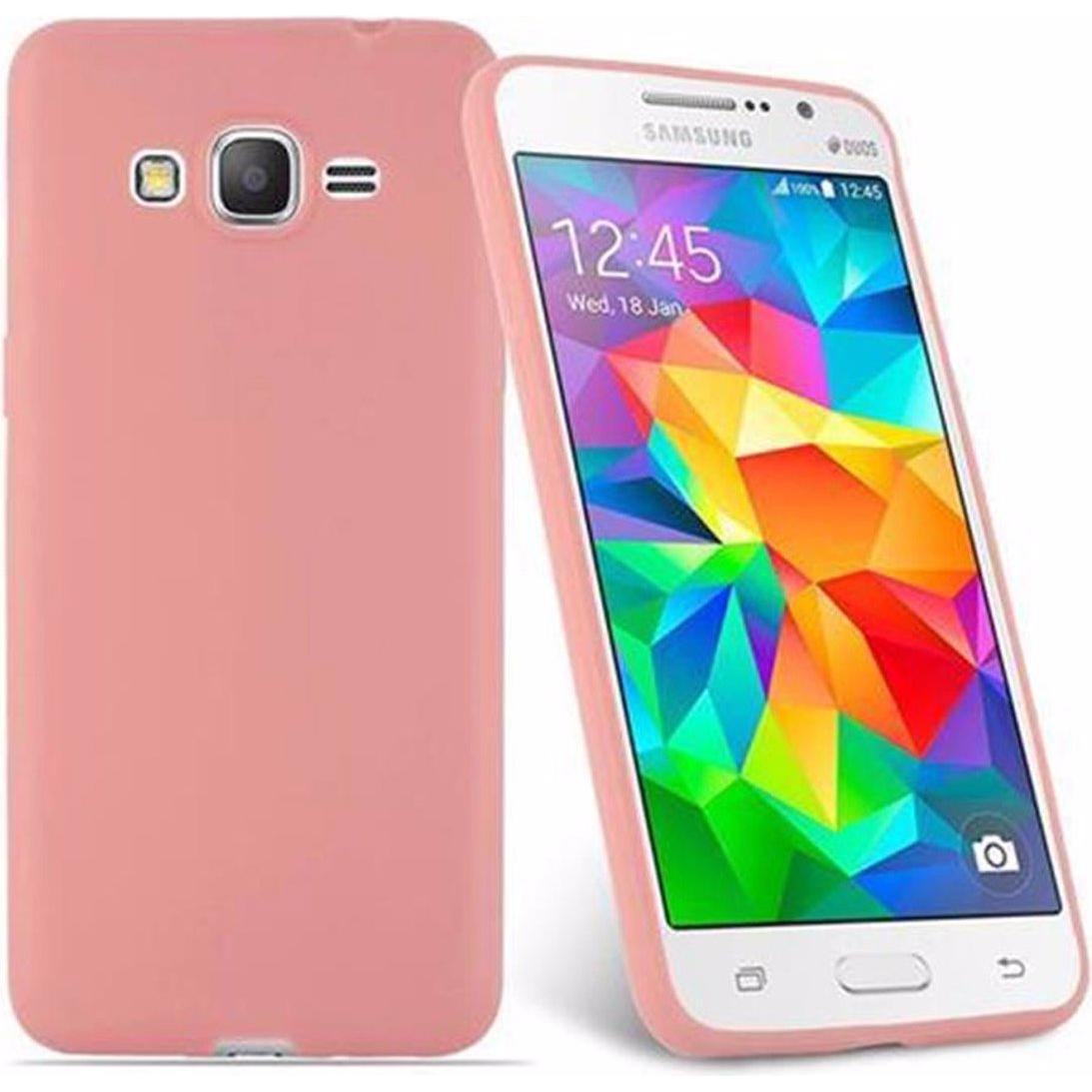 Thumbnail - Cadorabo TPU Candy Cover (Samsung Galaxy Grand Prime), Smartphone Hülle, Rosa