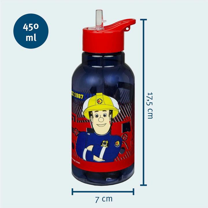 Produktbild Scooli Trinkflasche Feuerwehrmann Sam 460 ml (0.46 l)