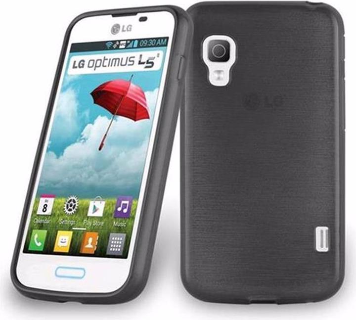 Image du produit Cadorabo Couverture TPU brossé (LG Optimus L5 II)