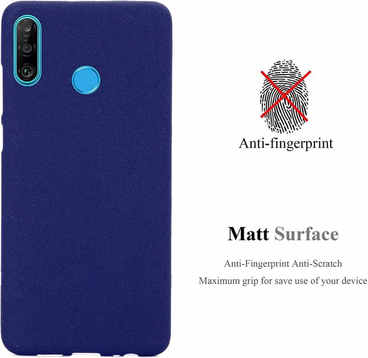 Actual product image Cadorabo TPU Frosted Cover (Huawei P30 Lite)