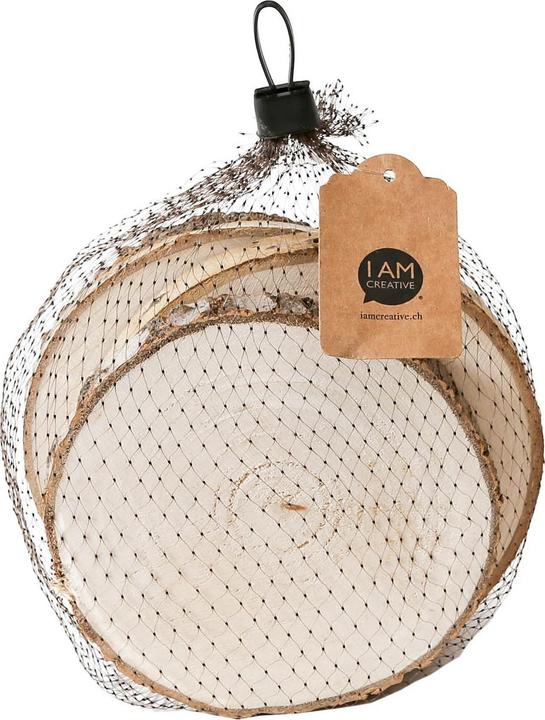 Actual product image I Am Creative Wooden discs