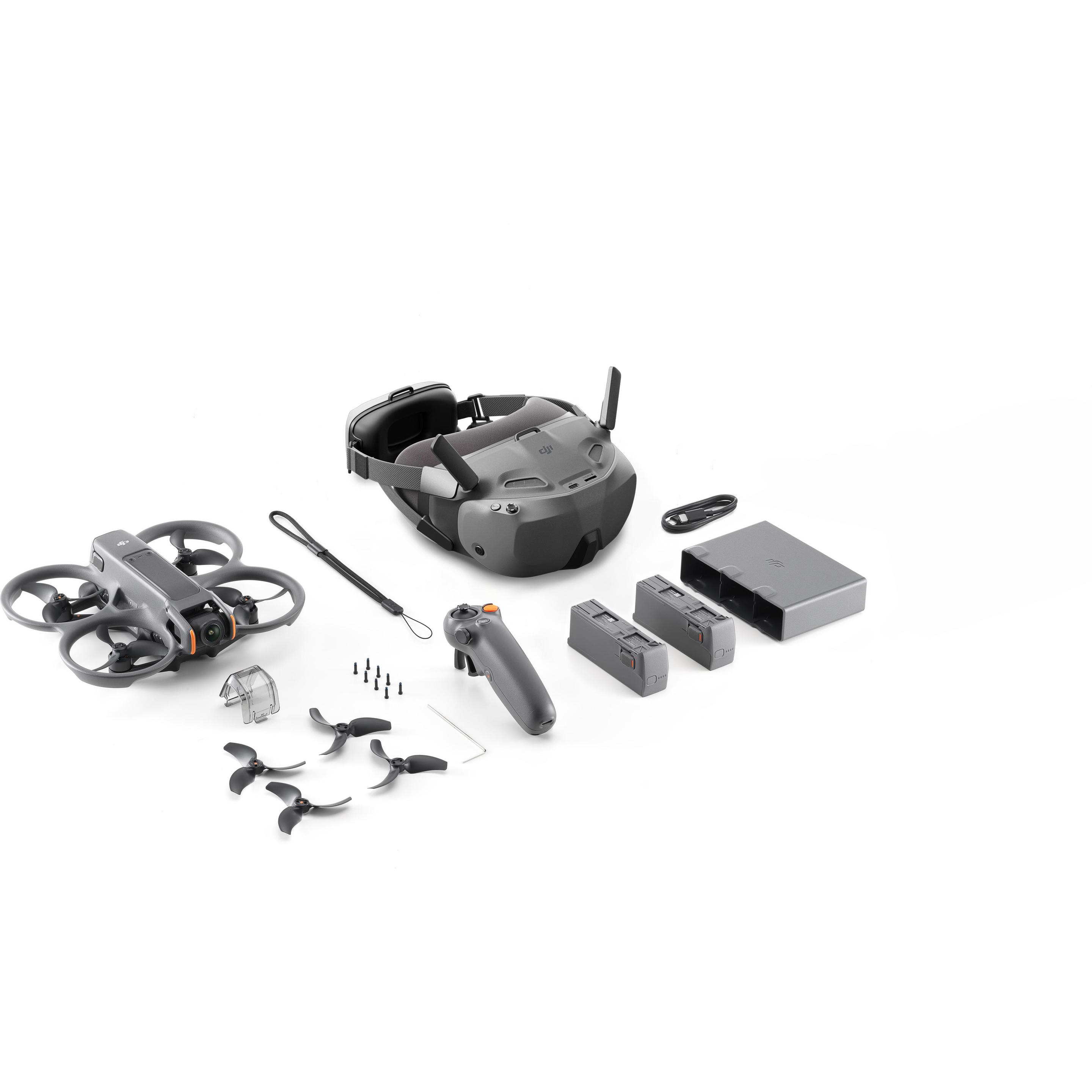 DJI Avata 2 Fly Smart Combo (Three Batteries) (23 min, 377 g, 12 Mpx), Drohne