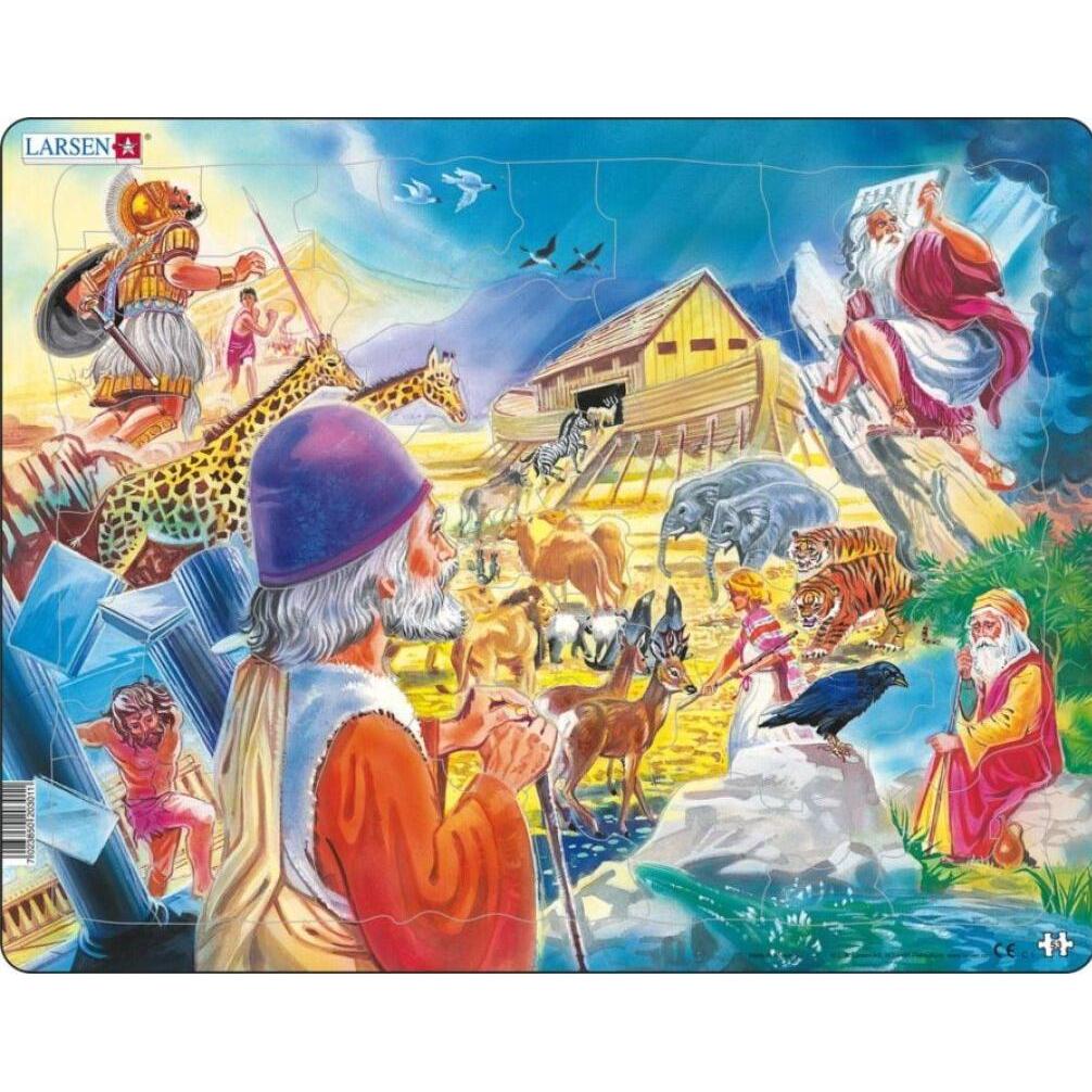 Thumbnail - Larsen Puzzle Arche Noah 53 Teile (53 Teile)
