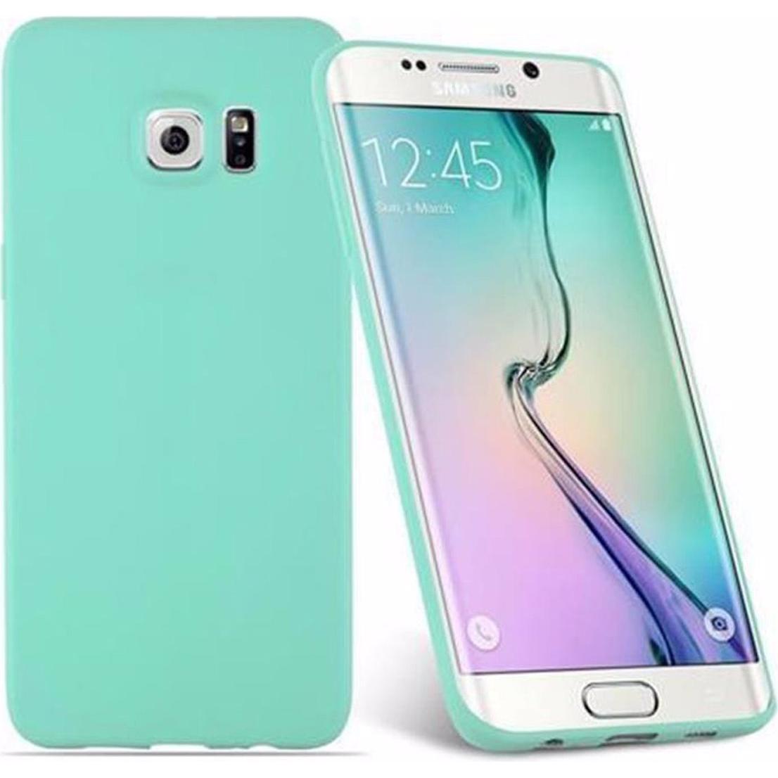 Thumbnail - Cadorabo TPU Candy Cover (Samsung Galaxy S6 Edge), Smartphone Hülle, Blau