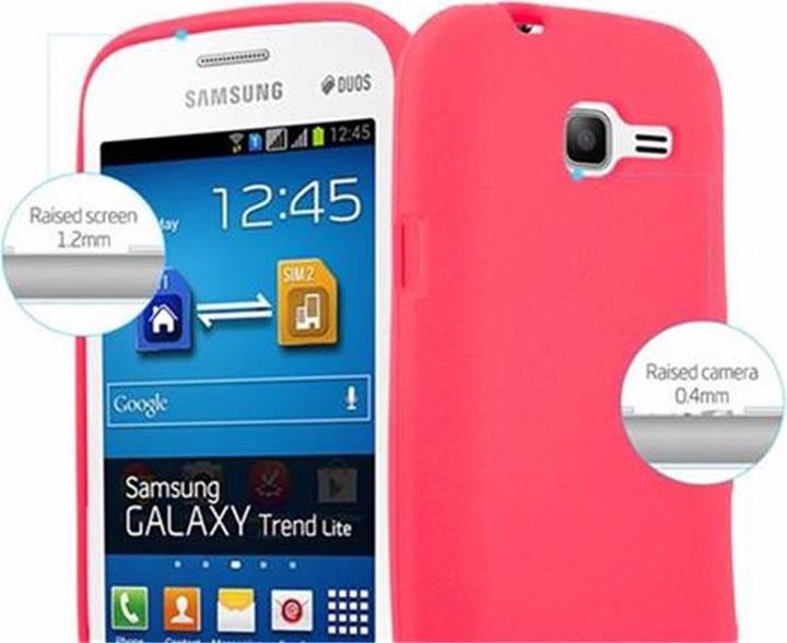 Produktbild Cadorabo TPU Frosted Cover (Samsung Galaxy Trend Lite)