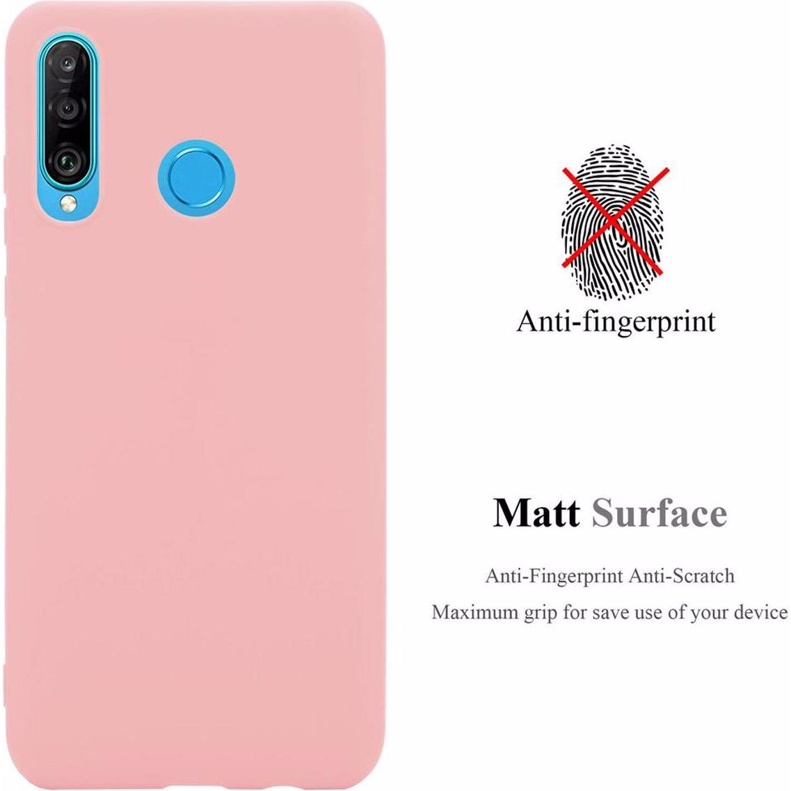 Thumbnail - Cadorabo TPU Candy Cover (Huawei P30 Lite), Smartphone Hülle, Rosa
