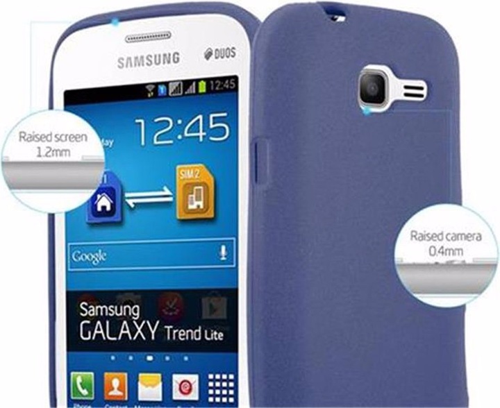 Produktbild Cadorabo TPU Frosted Cover (Samsung Galaxy Trend Lite)