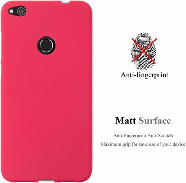Actual product image Cadorabo TPU Frosted Cover (Huawei P8 Lite (2017), Huawei P9 Lite (2017))
