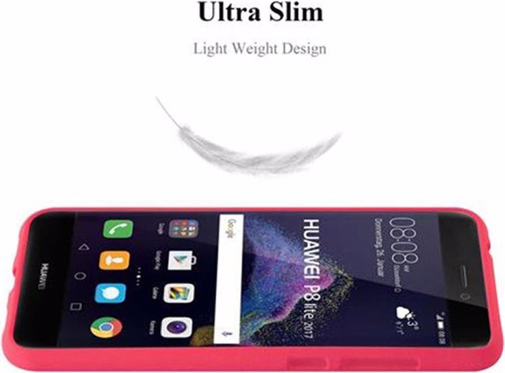 Actual product image Cadorabo TPU Frosted Cover (Huawei P8 Lite (2017), Huawei P9 Lite (2017))