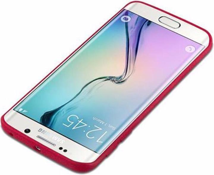 Actual product image Cadorabo TPU Frosted Cover (Samsung Galaxy S6 Edge)