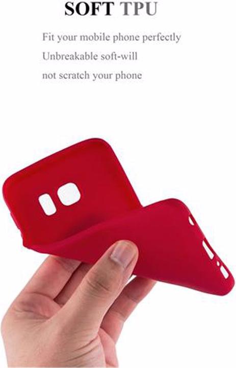 Actual product image Cadorabo TPU Frosted Cover (Samsung Galaxy S6 Edge)