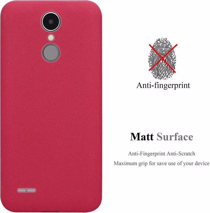 Actual product image Cadorabo TPU Frosted Cover (LG K8 2017)
