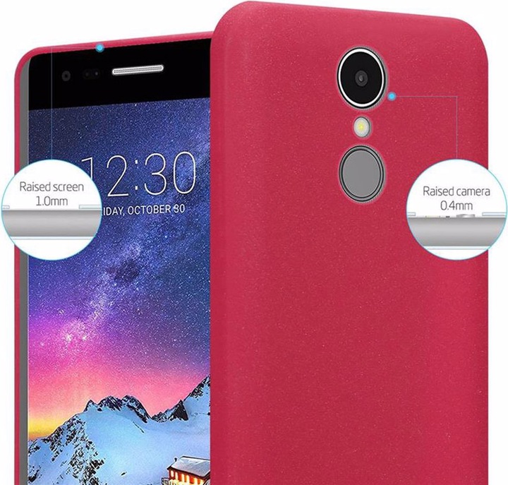 Actual product image Cadorabo TPU Frosted Cover (LG K8 2017)
