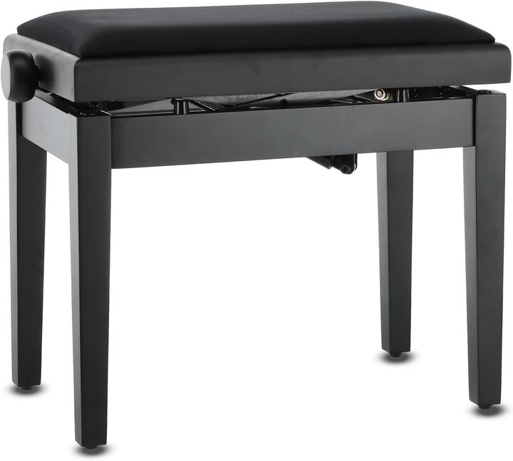 Gewa Deluxe Autolift Pianokruk mit komfortabler Höhenverstellung und Veloursbezug
